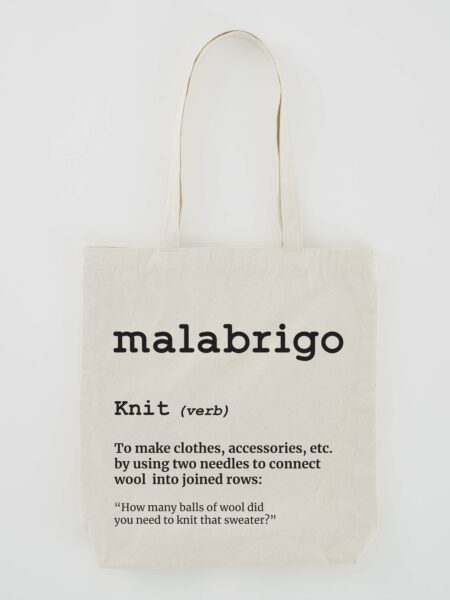 Tote bag - Knit definition - Natural